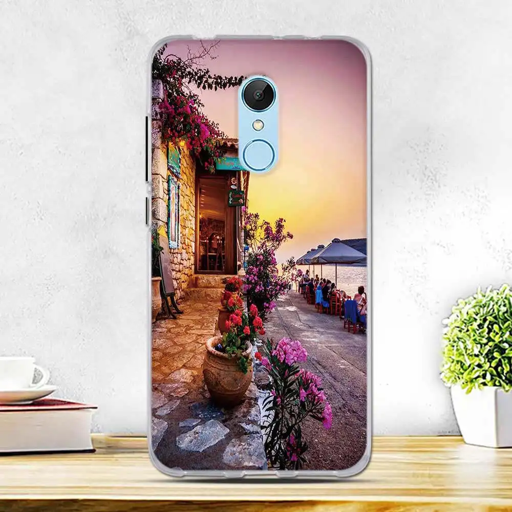 Чехол для Xiaomi Redmi 5 мягкий силиконовый чехол из ТПУ с 3D рисунком чехол-бампер