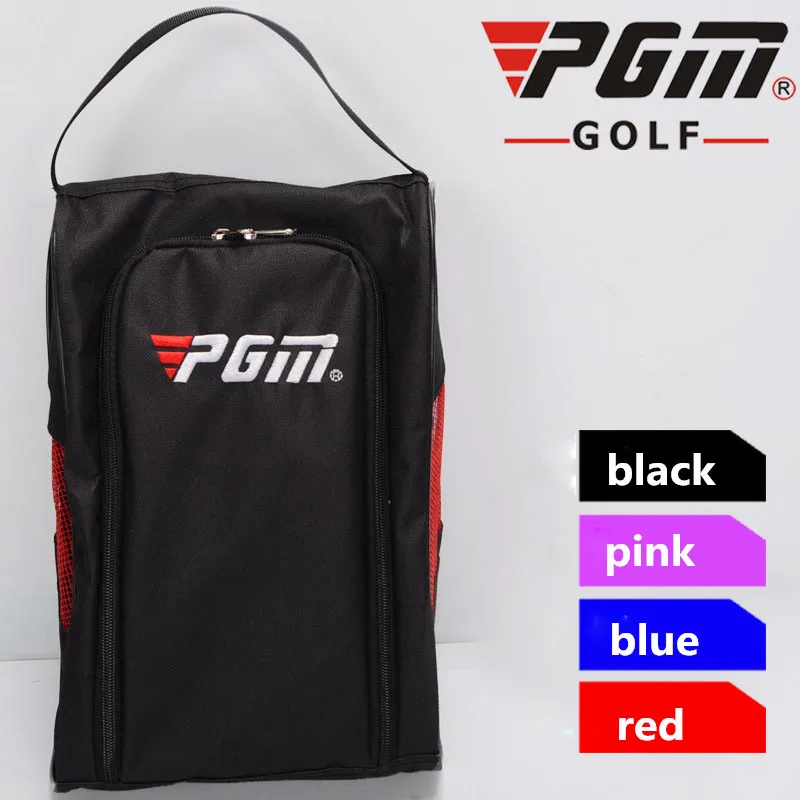 PGM Genuine Men And Women Outdoor Sports Golf Shoes Bags Breathable Convenient Nylon Golf Sports Shoes Bag Four Colors