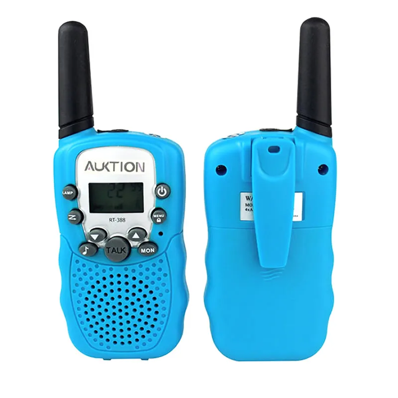 T 388 Mini Walkie Talkie UHF 462 550 467 7125 MHz Двусторонняя радиостанция 0 5 W 22CH для детей с ЖК