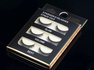 Высококачественные накладные ресницы 3 пары ручной работы мягкие натуральные