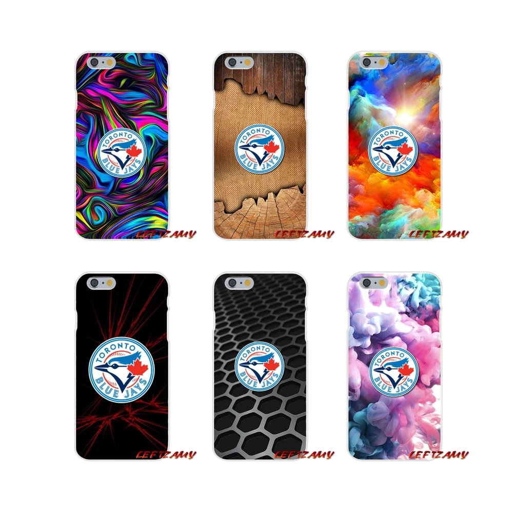 Toronto Blue Jays Baseball For iPhone X XR XS MAX 4 4S 5 5S 5C SE 6 6S 7 8 Plus ipod touch Accessories Phone Cases Covers | Мобильные