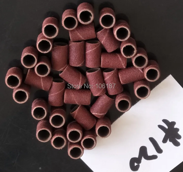 500 штук шлифовальных лент для дизайна ногтей шлифовальные ленты с градусом #120