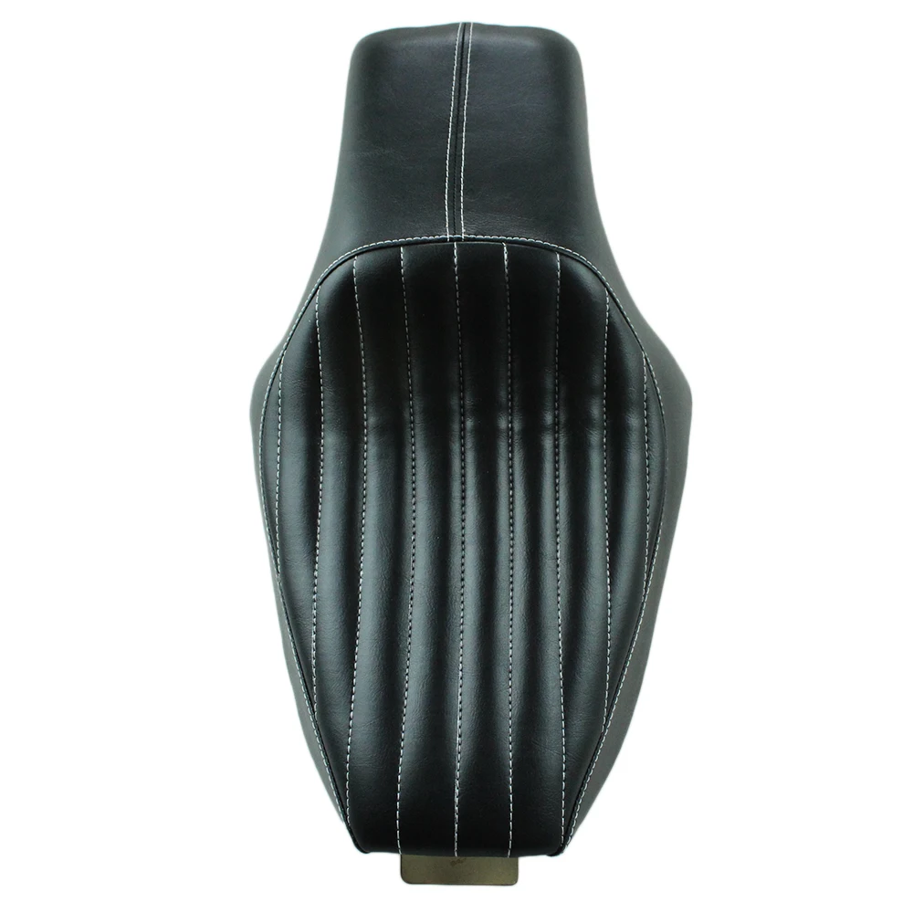 Седло для водителя Cafe Racer мотоциклетное седло с двумя вверх Чоппер в стиле ретро