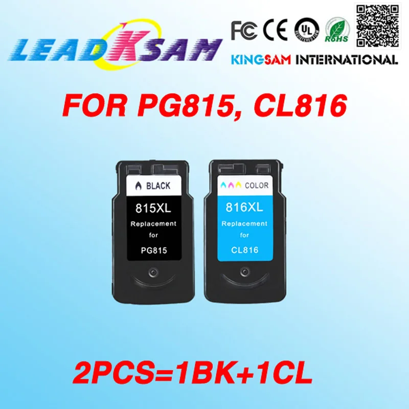 PG815 CL816 картридж совместимый для pg 815 cl 816 PG815XL CL816XL IP2780 MP236 MP259 MP288 MX348 MX358 MX418|ink