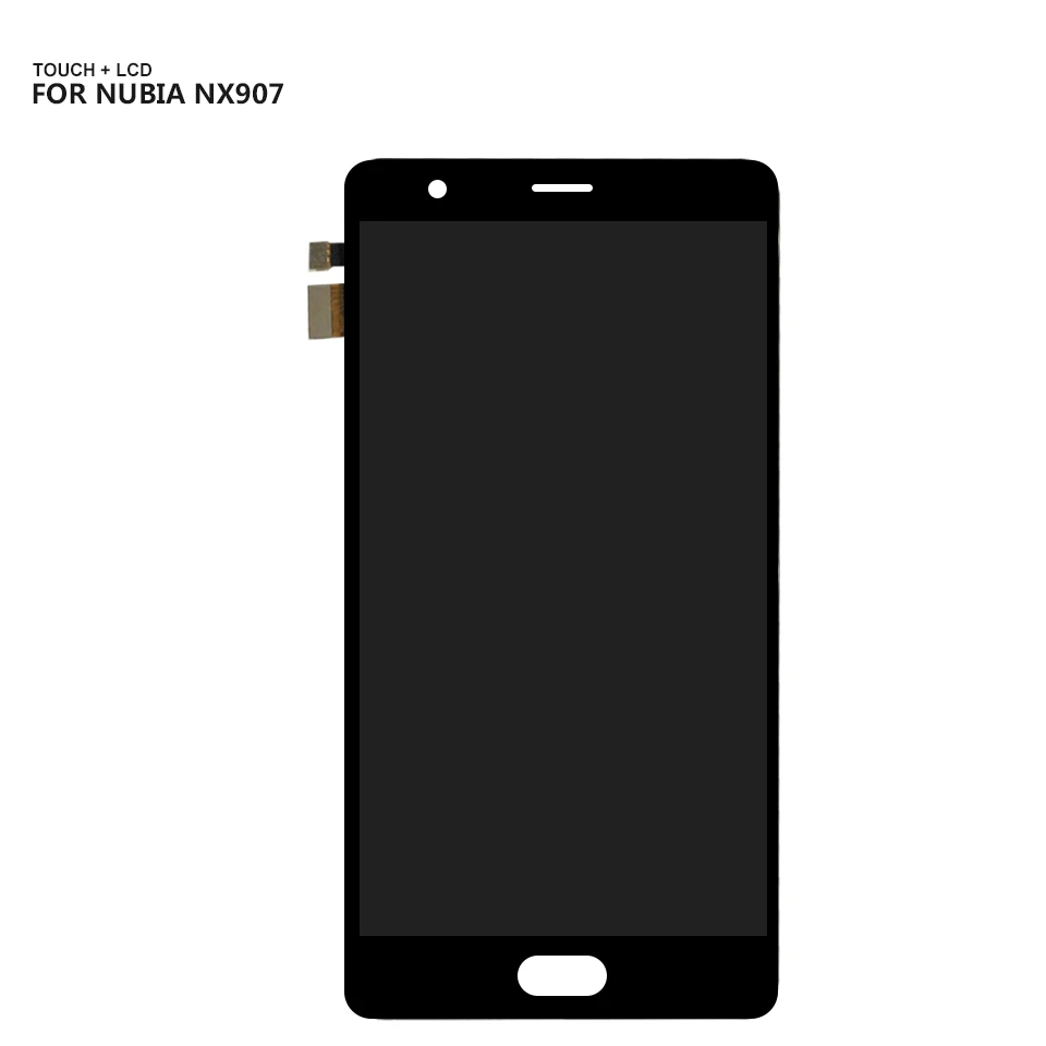 ЖК дисплей 5 дюйма для ZTE Nubia M2 Play NX907J кодирующий преобразователь сенсорного