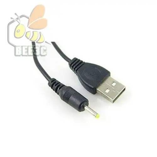 Высокоскоростной USB к DC2.0/70 см DC2.5/70 DC3.5/70 DC5.5/80 черный кабель постоянного тока 2 мм