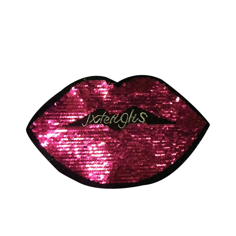 1pcs Reversible Change Sequins Patches For Clothes Kids Boy Girl T Shirt Sew On Embroidered Fabric Badges DIY Applique | Дом и сад
