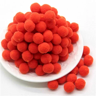 100 шт. 10/15/20/25 мм Мини пышная Нижняя Pom Poms помпонами ручной работы для детей игрушки свадебные Рождественский Декор DIY товары для шитья и рукоделия