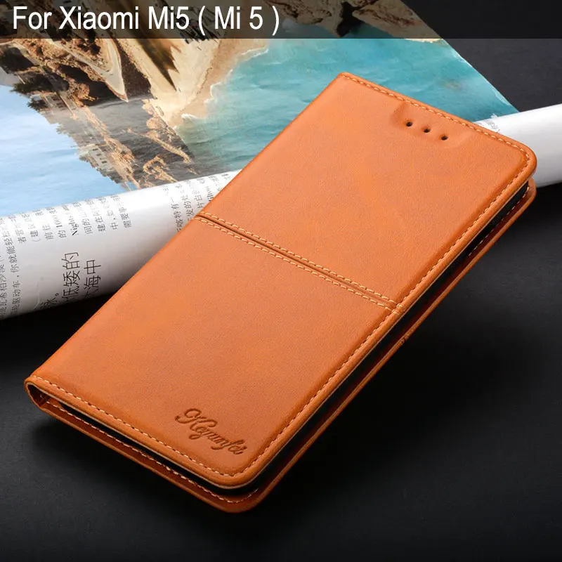 

Роскошный винтажный кожаный чехол-книжка для xiaomi mi5 с подставкой и отделением для карт, деловой чехол для Xiaomi Mi5 Mi 5 funda capa