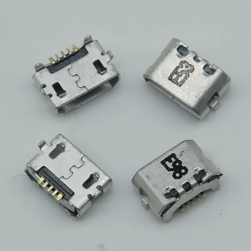 100 шт./лот для Huawei 4x Y6 4A P8 C8817 max Lite 4C 3X Pro G750 T20 микроразъем USB зарядки порта
