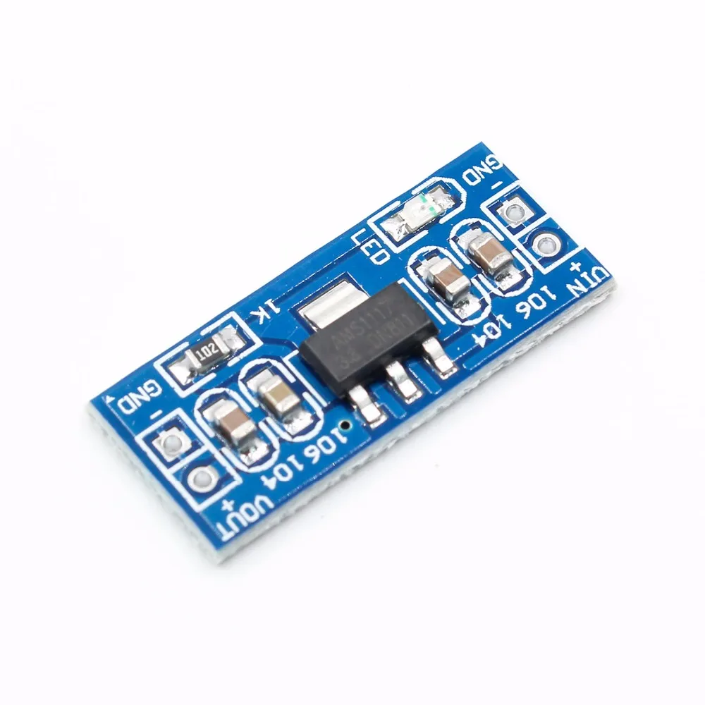 Высококачественный модуль питания LM1117 AMS1117 4 5 7 в с поворотом 3 В bluetooth Raspberry
