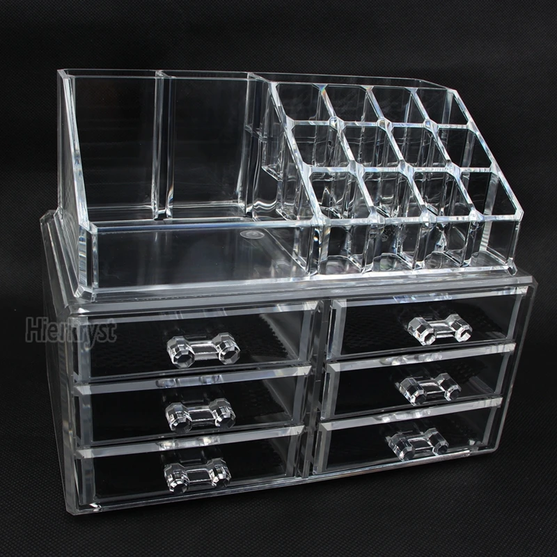 

Прозрачный чехол для косметики, органайзер для косметики, органайзер для хранения ювелирных изделий, акриловая коробка для шкафа