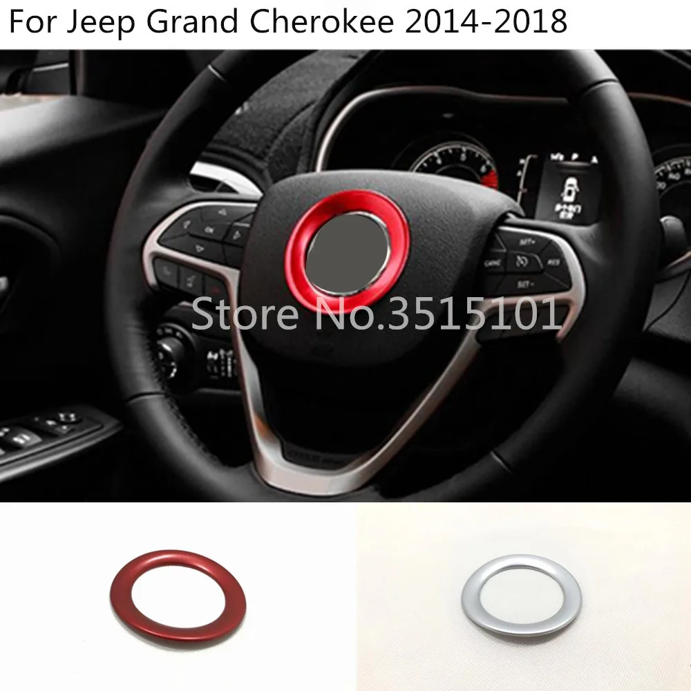 Автомобильное кольцо на руль для Jeep Grand Cherokee Набор отделки салона 2015 2014 2016 2017 2018 |