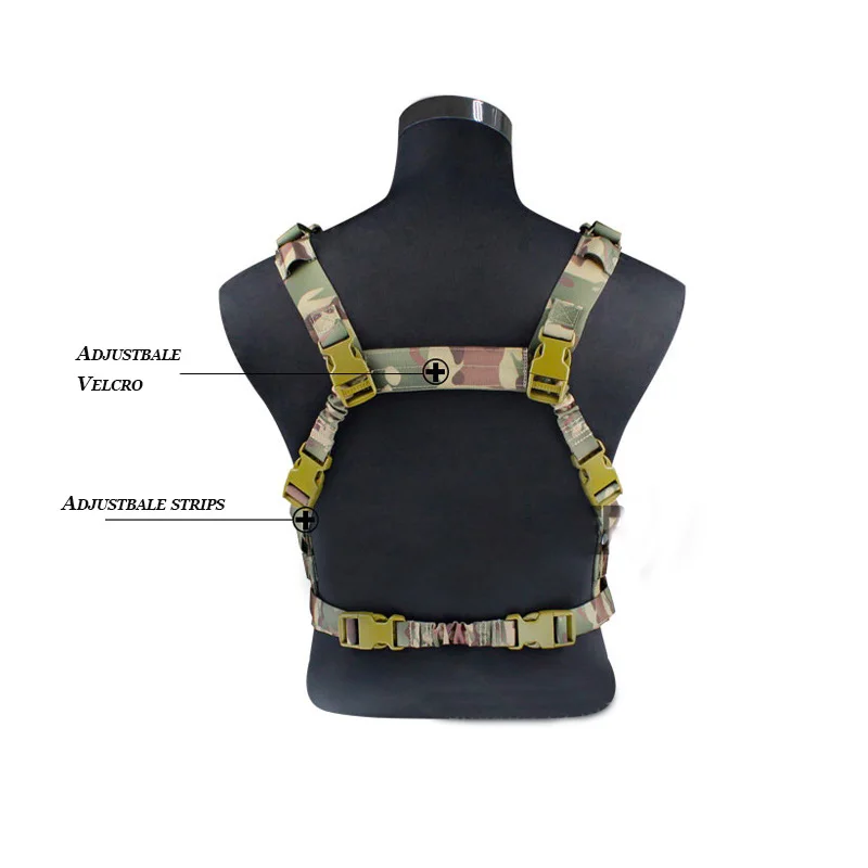 2019 Быстрый облегченный Жилет MOLLE MC облегченная модульная система крепления груди