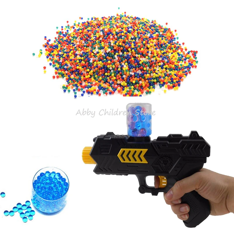 1 бутылка для пейнтбола и 20000 штук водяных пуль Пейнтбольный шарик игрушечный