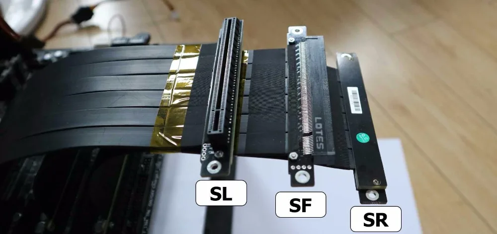 Riser PCI-e PCIE x16 To M.2 NGFF NVMe Key M key-M Card PCI-Express 16x Gen3.0 32G/bps удлинитель ленточный кабель 10 см 30