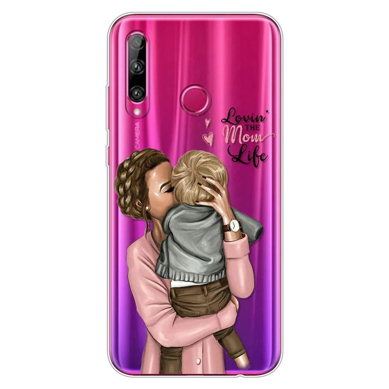 Модный чехол для Huawei Honor 10i 20i из мягкого ТПУ для Honor 10 20 Lite 6,21 дюйма, цвет черный, коричневый - Цвет: 0cmqnan