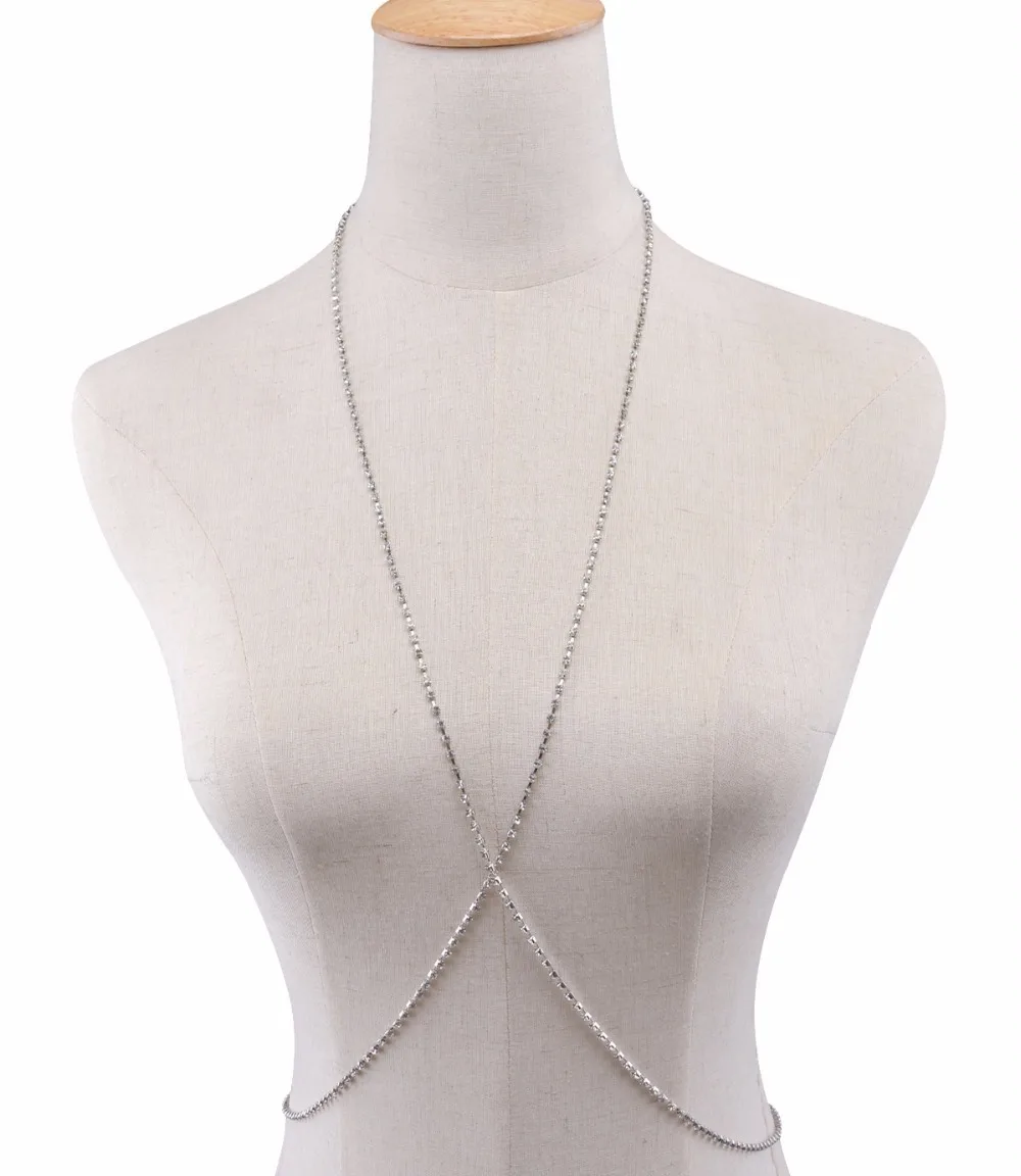 Хрустальное ожерелье с подвеской сексуальное бикини бюстгальтер для груди