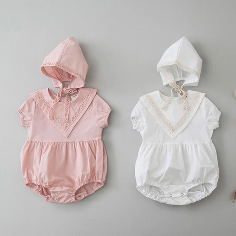 Детское хлопковое боди с коротким рукавом на возраст 0 3 года|Ромперы| |