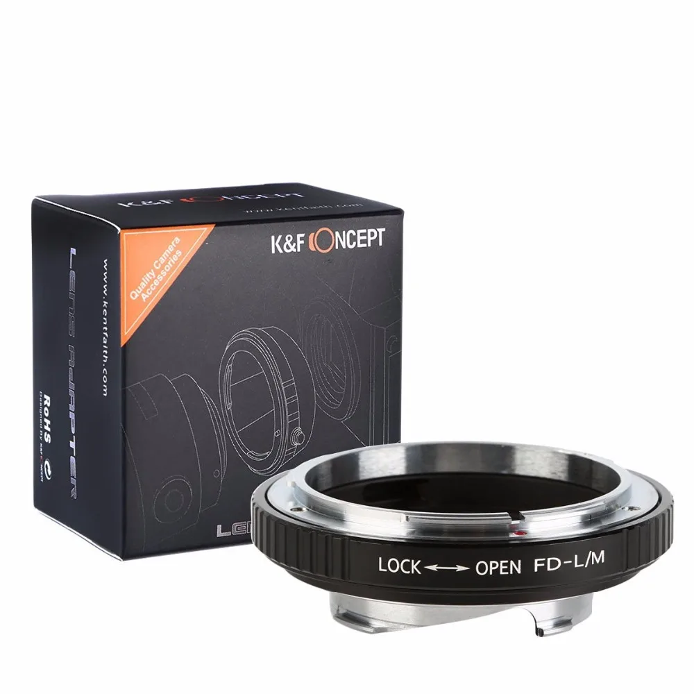 K & F CONCEPT адаптер крепления объектива FD К L/M Адаптер для Canon Leica M Mount DSLR корпус