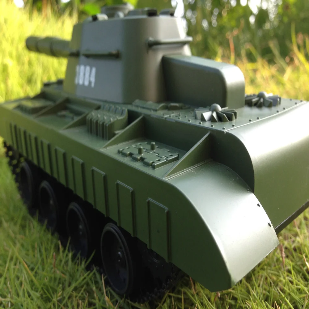 Детский Танк с дистанционным управлением модель зарядная версия может запустить