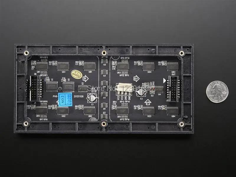 Leeman P6 smd 3 светодиодный модуль-алюминиевого литья под давлением крытый/Открытый