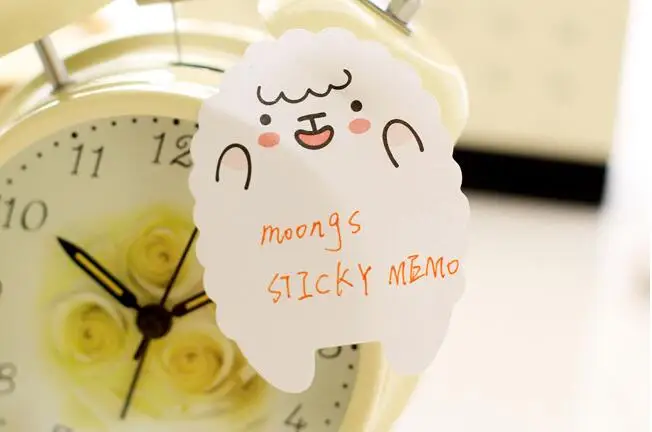 2 шт./лот Kawaii довольно животных Sticky memo pad заметки школы канцелярские принадлежности для студентов книга