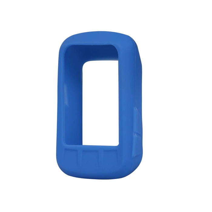 Blue Силиконовый кожаный чехол, защитный чехол для Wahoo Element Bolt gps, чехол для велосипедного компьютера s Sleeve - Цвет: Blue