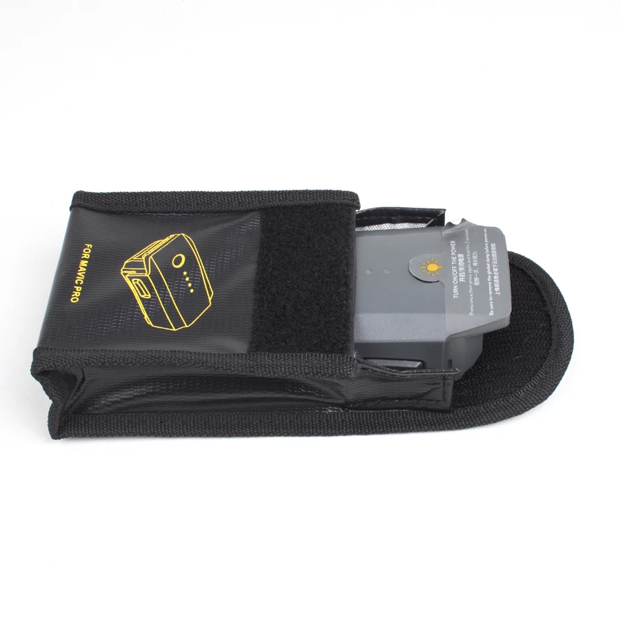 Lipo Safe Bag Battery Charging Protector Fireproof Fiber Pouch Explosion-proof Case Storage Box for DJI Mavic PRO Quadcopter | Электроника