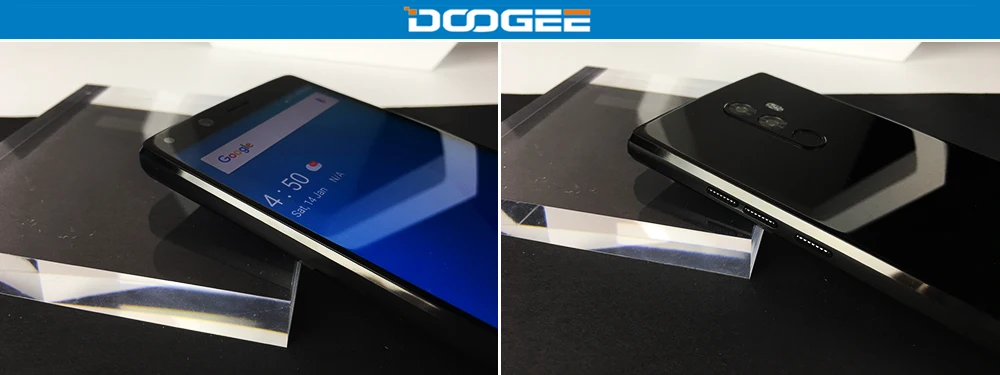 DOOGEE Mix 2 6 ГБ Оперативная память 128 Гб Встроенная память Android 7,1 4060 мАч 5,99 ''fhd+ Helio P25 восьмиядерный смартфон Quad Камера 16,0+ 13,0 Мп 8,0+ 8,0 Мп