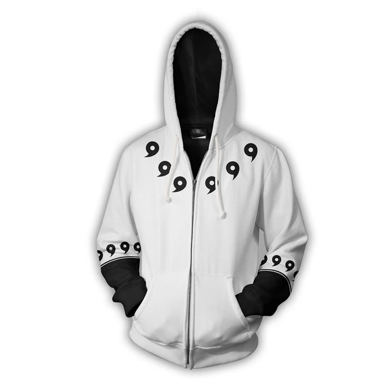 Японское аниме Hokage костюмы Наруто Узумаки кофты косплей 3D печать куртка с