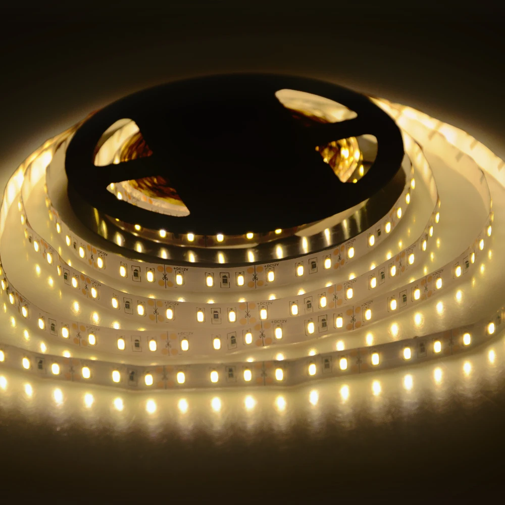 5 м SMD3014 Светодиодная лента 60LED/M 12В не-Водонепроницаемые гибкие лампы Декор лампа