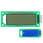 Модуль ЖК-дисплея с синей подсветкой, 2,4 дюйма, 6-значный 7-сегментный модуль ЖК-дисплея HT1621, ЖК-драйвер IC с десятичной точкой для Arduino