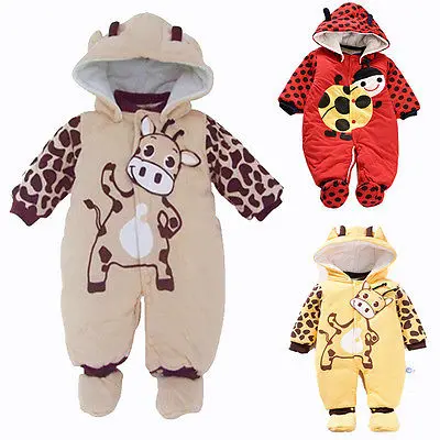 Детский хлопковый комбинезон на Возраст 3 24 месяца|winter rompers|romper warmrompers rompers |