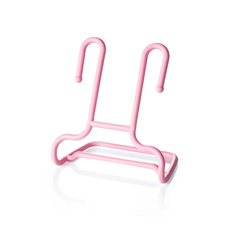 Pink 2 шт./компл. мульти-Функция детей Детская обувь подвесная полка для хранения вещей обуви сушилка для одежды стойки Вешалка Удобная коробки для обуви, организатор - Цвет: Pink