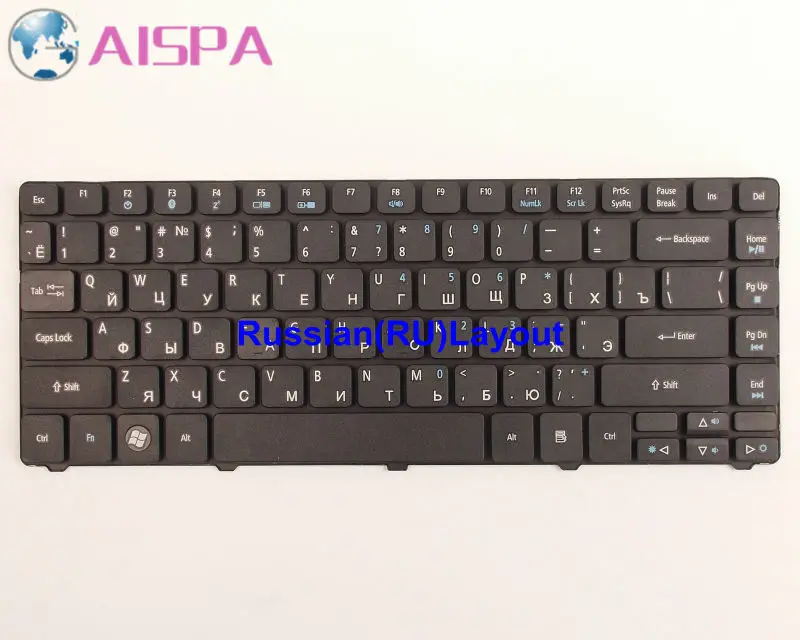 Новая клавиатура для ноутбука Acer Aspire EMachines EM D728 D730 D 730G D730Z D730ZG D732 D732ZG Русская