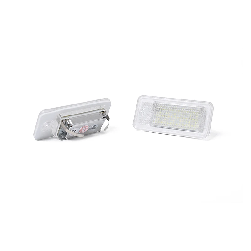 Для Audi A3 S3 A4 S4 RS4 A6 A8 S8 Q7 RS6 LED номерной знак свет рамка комплект + заменить