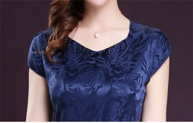 

new women clothing high imitation silk dresses women dresses o-neck national stly clothing women summer dresses