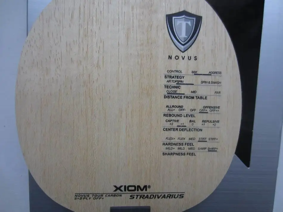 Оригинальные ракетки XIOM STRADIVARIUS для настольного тенниса спортивные внутренние