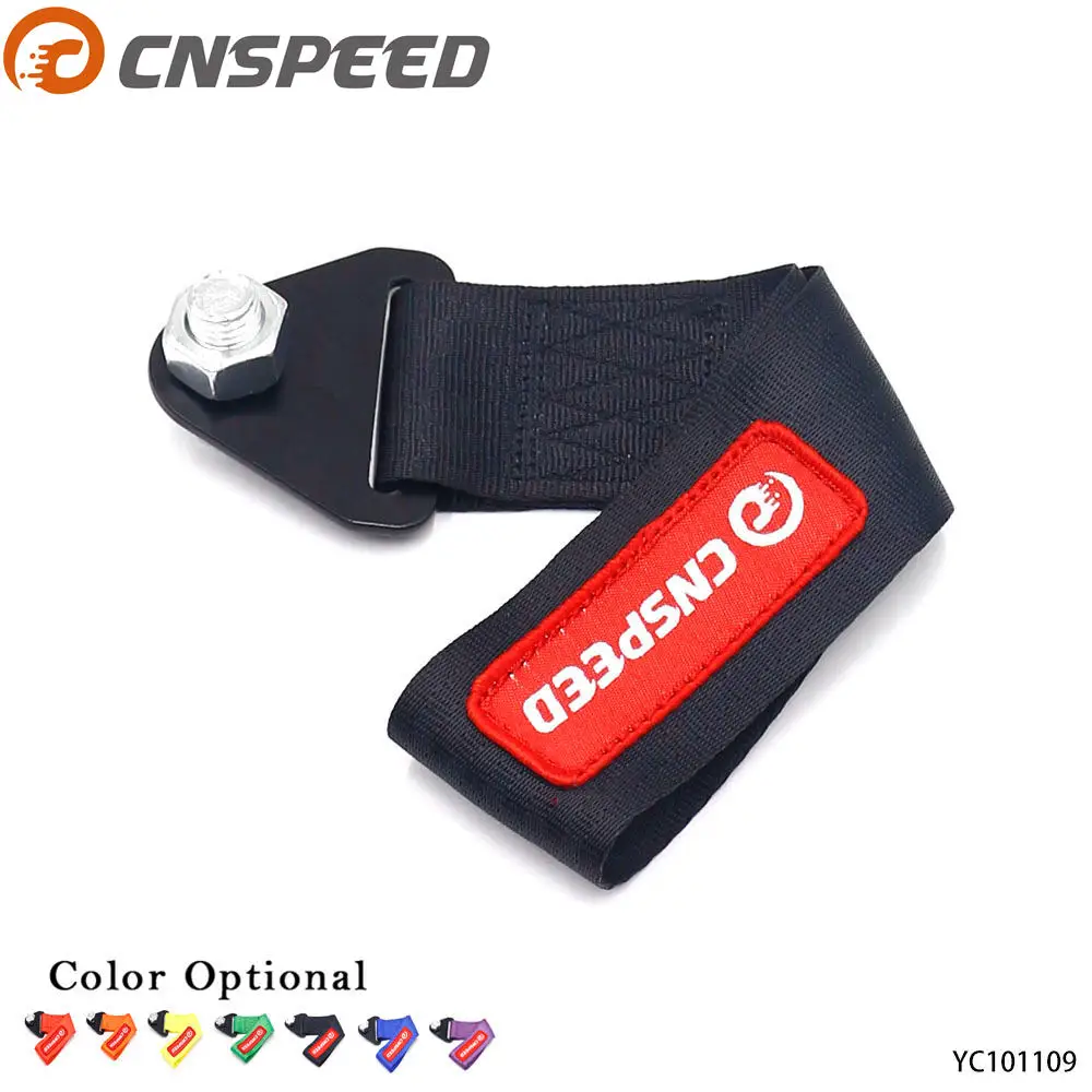 Высокое качество CNSPEED Racing Car Tow Strap тросы крюк тяговые брусья (красный синий