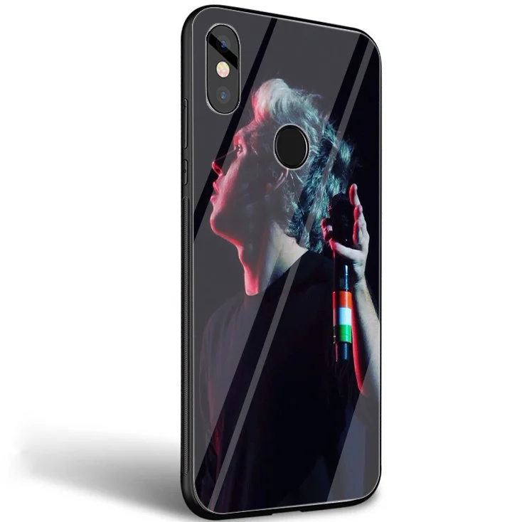 Desxz Niall Horan Glass Case for xiaomi mi 8 Lite A1 A2 9 Redmi note 5 6 7 Pro 6A 4X Pocophone F1 | Мобильные телефоны и