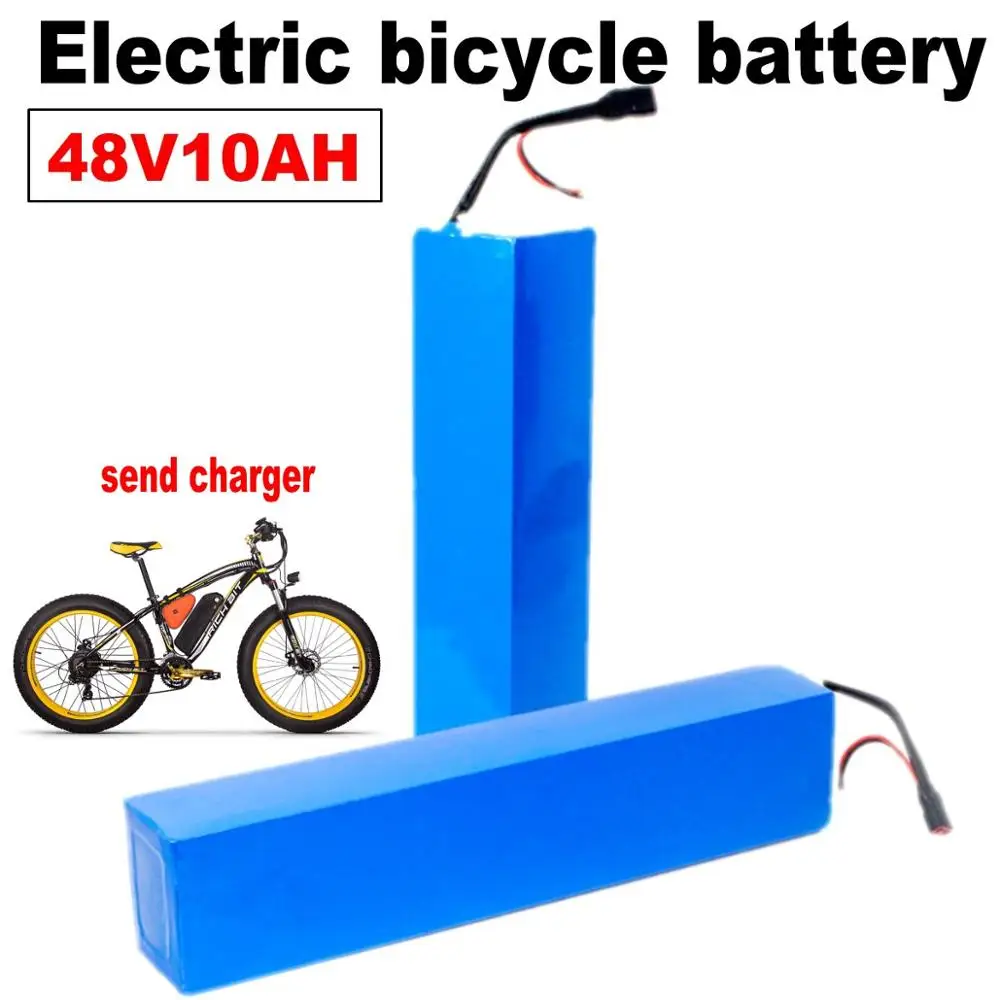 Kanavano 48V 10AH 18650 Электрический велосипед батарея 500W скутер комплект литий ионный