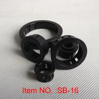 sb 16 nylon black cable protector hole plugs electrical wire grommets