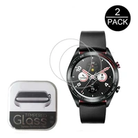 2pcs 9h 0 3mm clear explosion proof tempered glass for huawei honor watch magic smartwatch screen guard protective lcd film