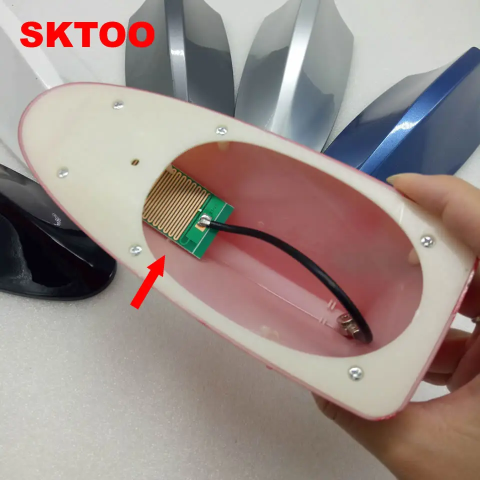 Автомагнитола SKTOO с акульим плавником антенна сигнал для Nissan TIIDA X-TRAIL Qashqai Skoda Octavia
