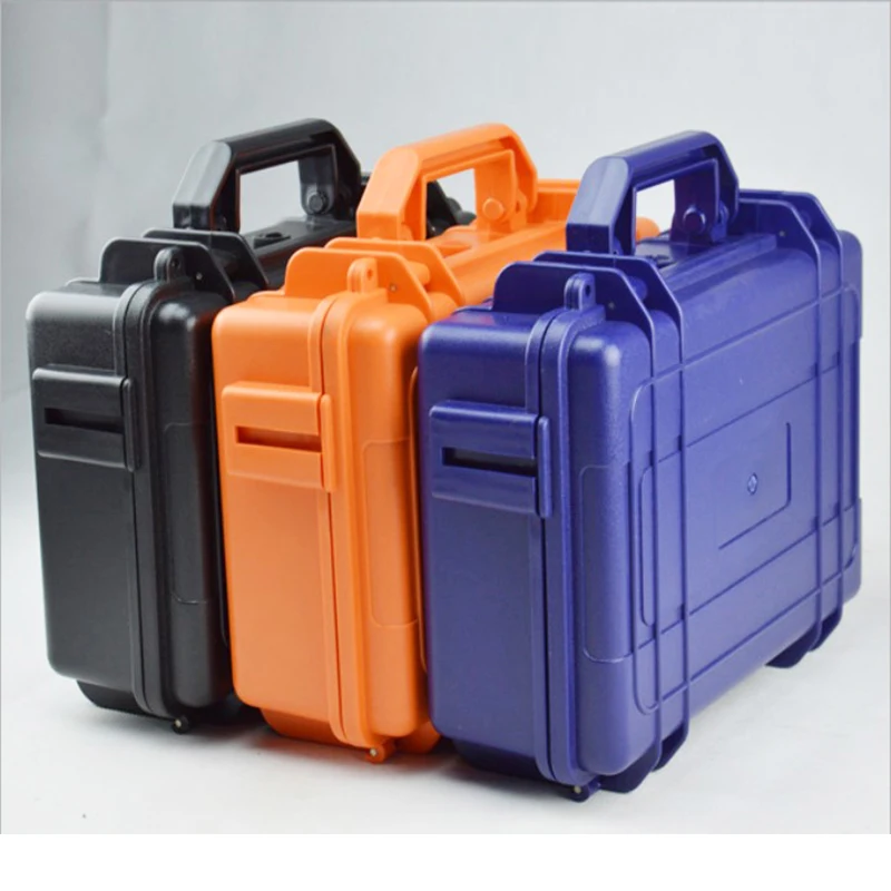 

high quality Tool case ABS toolbox Impact resistant sealed waterproof case security equipment case Camera Box with pre-cut foam