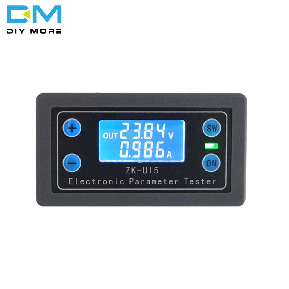 

Мультифункциональный вольтметр-амперметр, измеритель напряжения и силы тока с цифровым ЖК-дисплеем, со звукосветильник вым индикатором, 5-38...