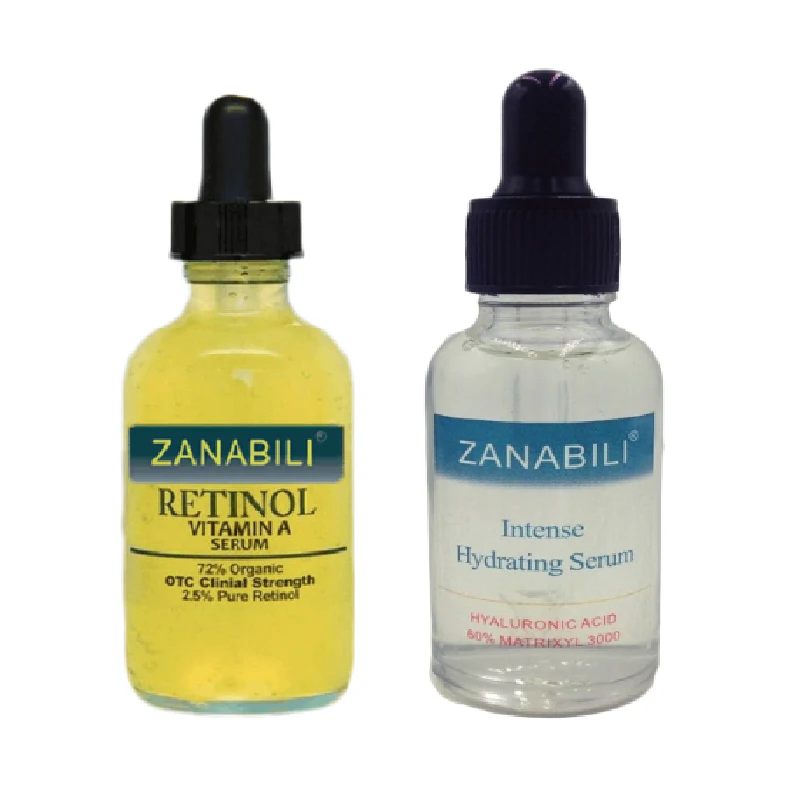 

Pure Retinol Vitamin A 2.5% + 60% MATRIXYL 3000 HYALURONIC ACID RETINOL Facial Serum Moisturizing Anti Wrinkle Face Cream 2pcs