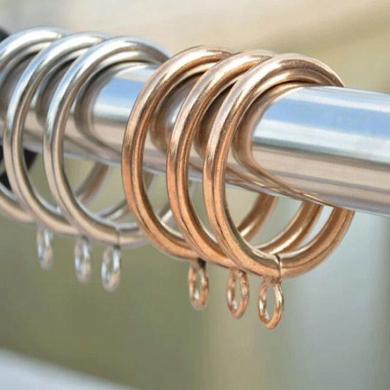 30 шт./лот подвесные кольца для душевой занавески подвесное кольцо из