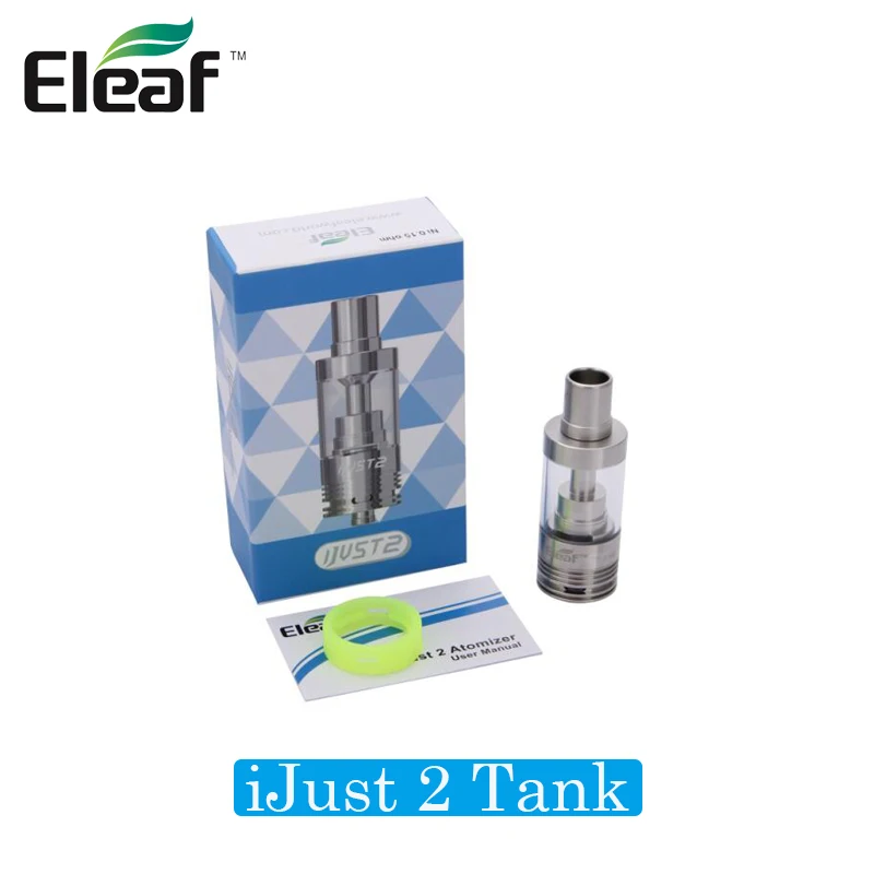 Оригинальный Eleaf iJust 2 бак 5 мл с сопротивлением 0 3 Ом двойной катушкой e Cig